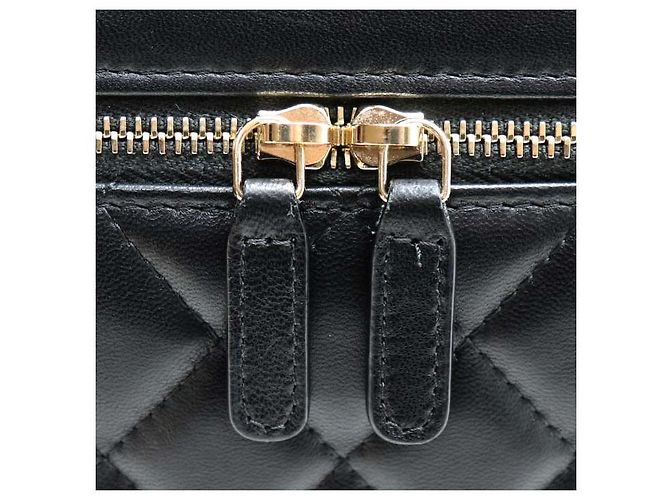 Sac à main Vanity Chanel Noir A80913 - vue 5