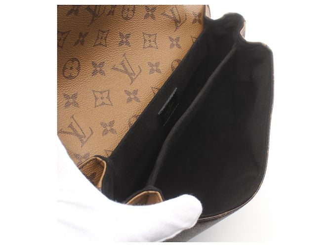 Louis Vuitton Pochette Metis MM Handbag M44876 Brown - view 3