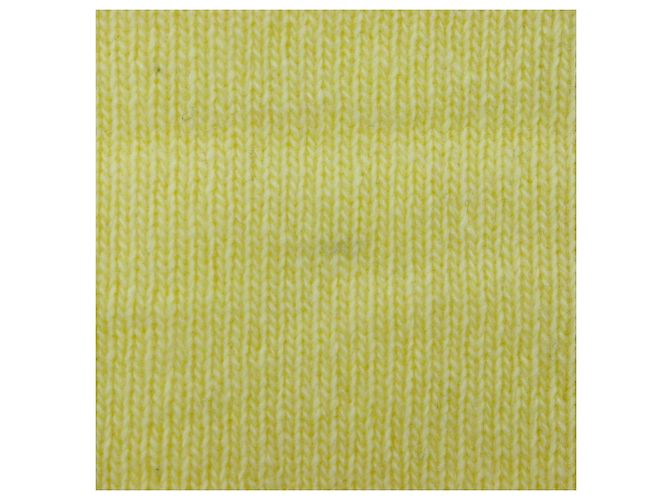 Chanel Ärmelloses Stricktop Kaschmir Rayon Polyester Gelb - Ansicht 2