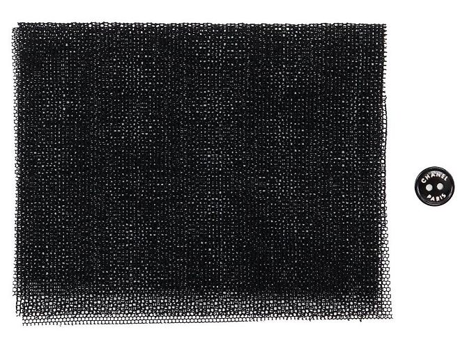 Top sin mangas de algodón negro Chanel - vista 9