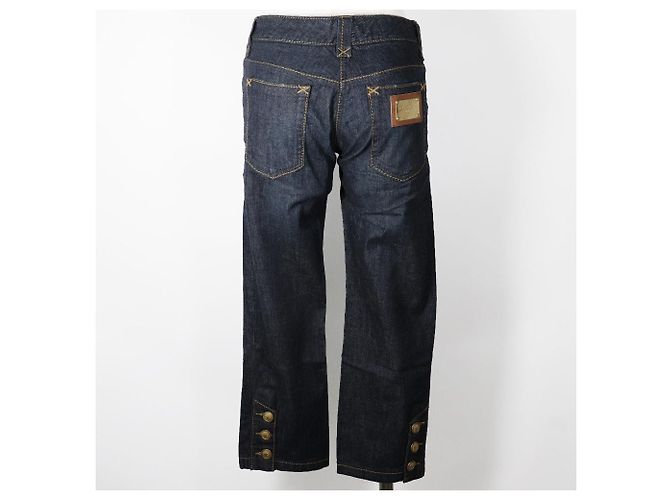 Cropped-Jeans von Dolce & Gabbana Blau - Ansicht 3