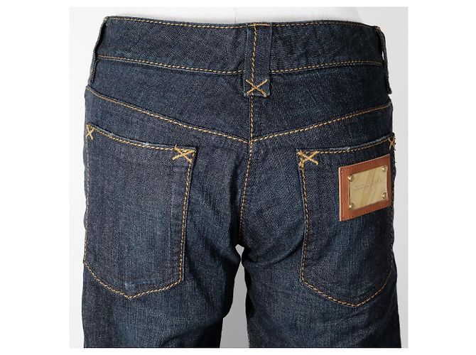 Cropped-Jeans von Dolce & Gabbana Blau - Ansicht 4