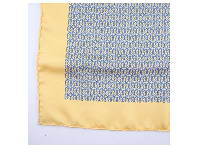 Hermès Bufanda de seda Hermes beige - vista 5