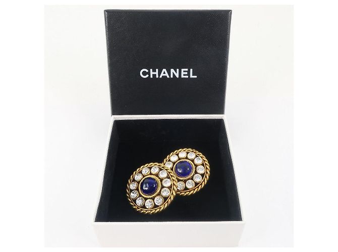 Pendientes Chanel Azul - vista 8
