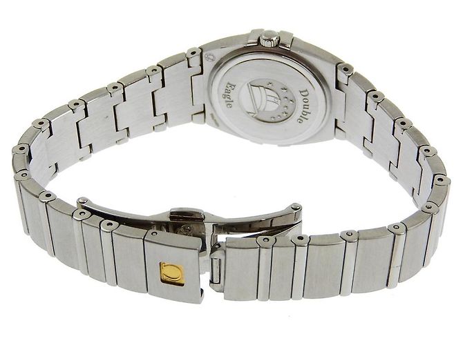 Omega Constellation Quarz Uhr 1581.51 Schwarz - Ansicht 4