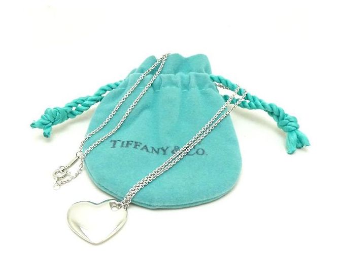 Collana a forma di cuore in argento 925 Tiffany & Co - vista 7