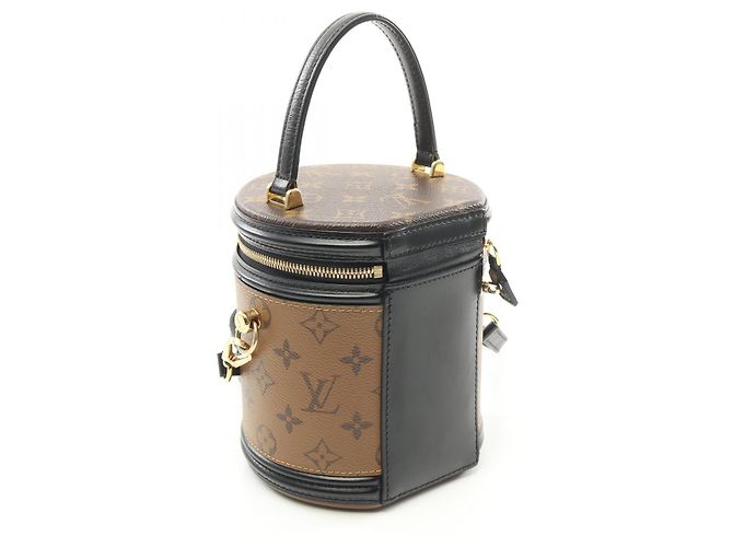 Louis Vuitton Cannes Handbag PVC Leather M43986 Brown - view 2
