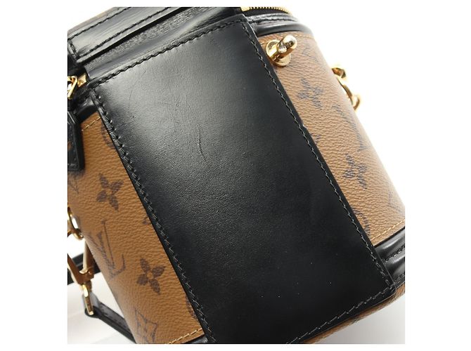 Louis Vuitton Cannes Handbag PVC Leather M43986 Brown - view 8