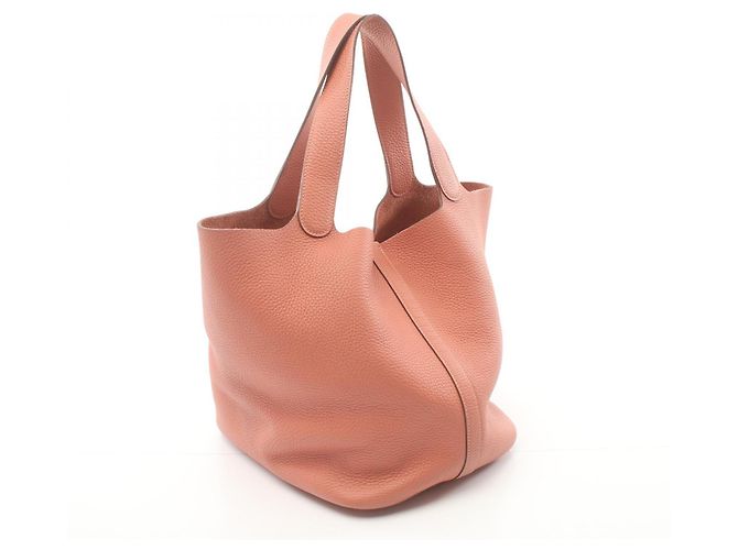 Hermès Hermes Picotin Lock GM Handbag Pink - view 2