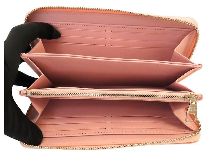 Louis Vuitton Exotic Lizard Zippy Wallet Pink - view 6