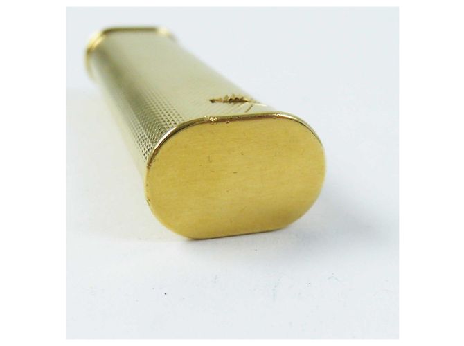 Alfred Dunhill Isqueiro a gás Dunhill Slim Roller dourado feito na Suíça - vista 7