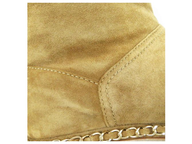 Botas cortas de ante Chanel 37 - vista 13