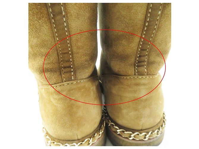 Botas cortas de ante Chanel 37 - vista 14