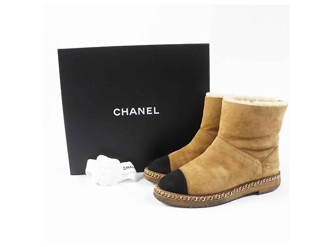 Botas cortas de ante Chanel 37 - vista 2