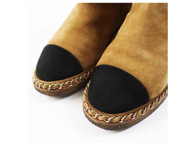 Botas cortas de ante Chanel 37 - vista 6