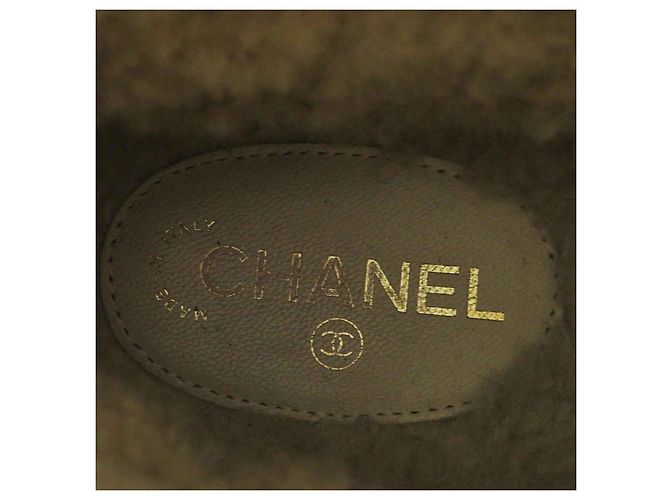 Botas cortas de ante Chanel 37 - vista 8