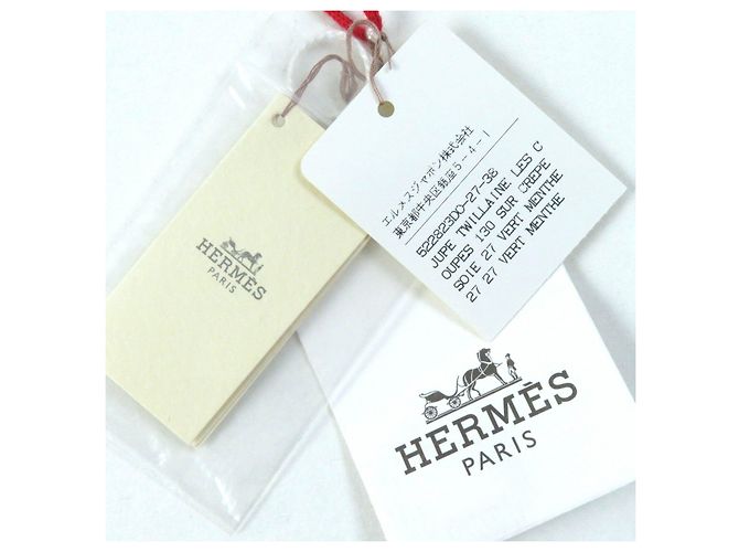 Hermès Saia de seda de twill com estampa total da Hermes Multicor - vista 10