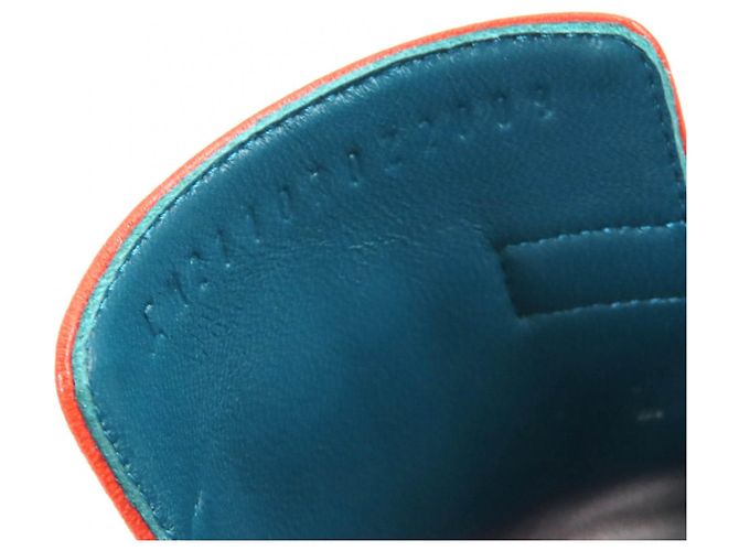 Hermès Mules de couro com fivela Hermes Kelly marrom - vista 5