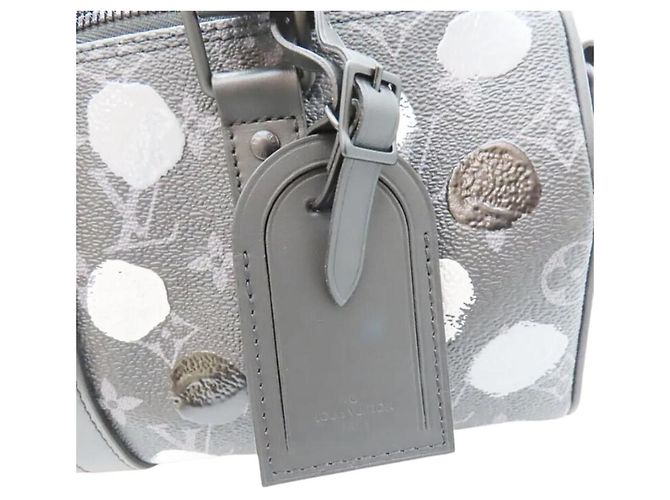 Sac à main Louis Vuitton Keepall Bandouliere 25 Noir - vue 8