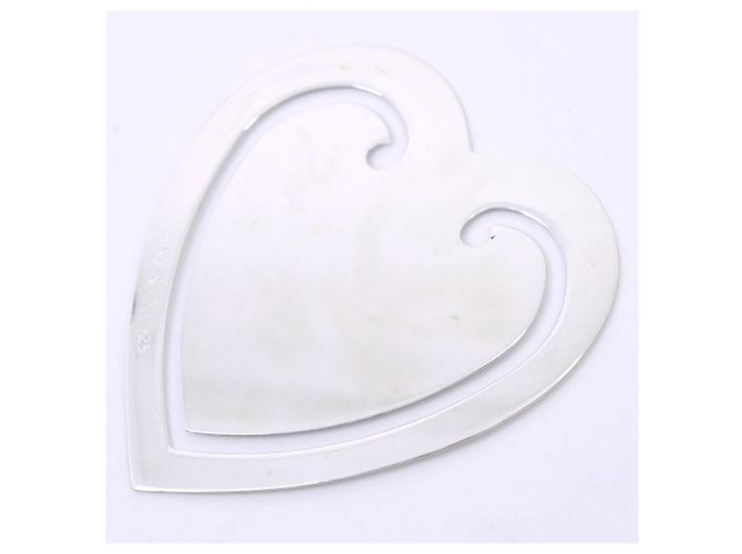 Tiffany & Co Silver 925 Heart Bookmark Silvery - view 3