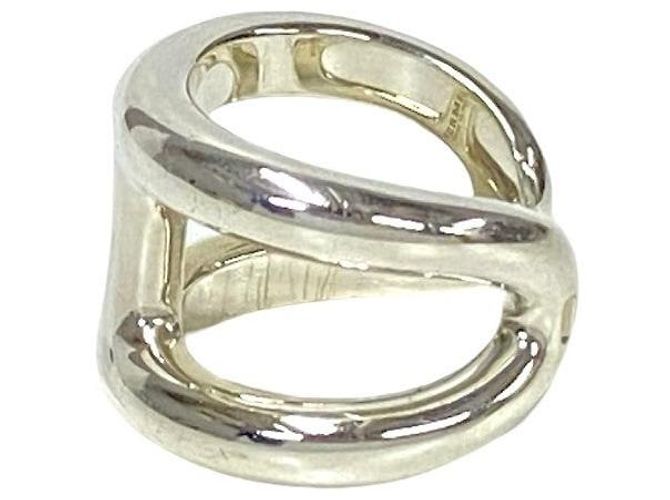 Hermès Hermes Osmose GM Silver 925 Ring Silvery - view 4