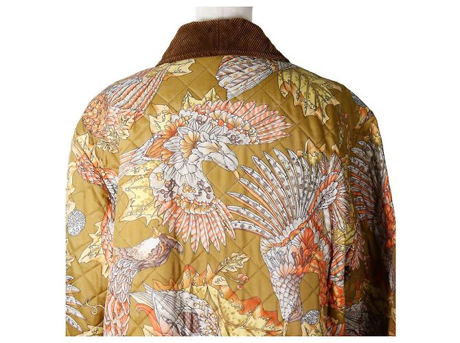 Abrigo acolchado Salvatore Ferragamo Castaño - vista 3