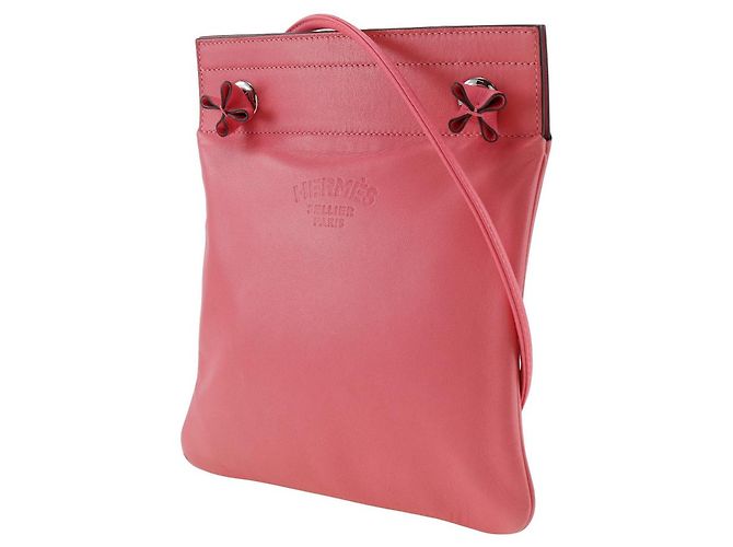 Hermès Borsa a spalla mini Aline Hermes rosa - vista 2