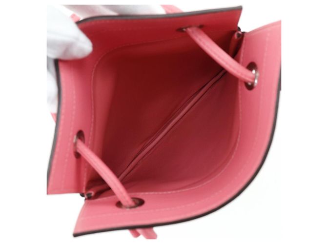 Hermès Borsa a spalla mini Aline Hermes rosa - vista 5