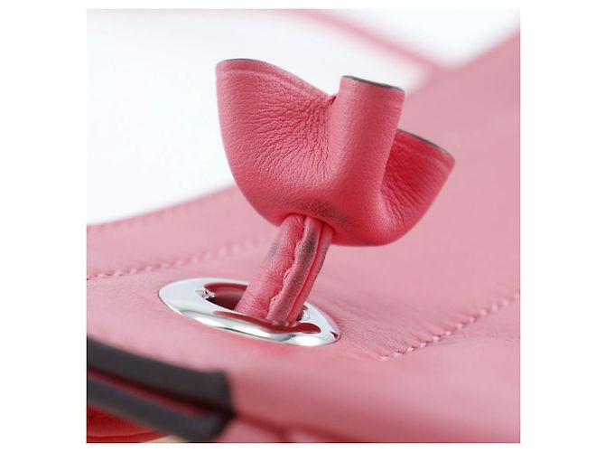 Hermès Borsa a spalla mini Aline Hermes rosa - vista 6