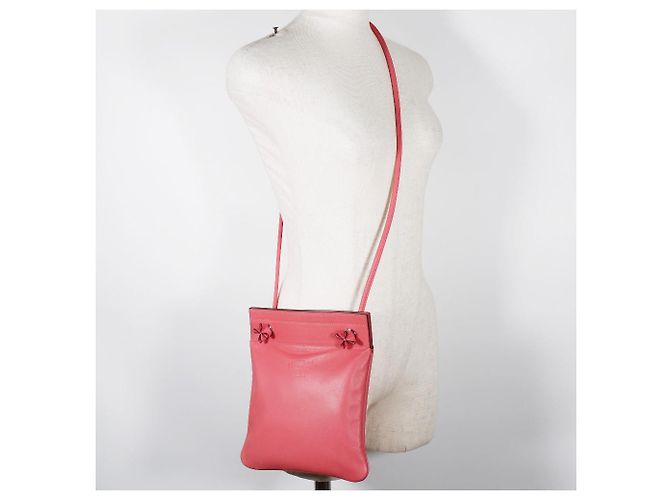 Hermès Borsa a spalla mini Aline Hermes rosa - vista 9