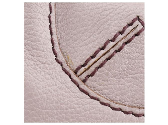 Tod's Leder-Ein-Schulter-Tasche Lila - Ansicht 10