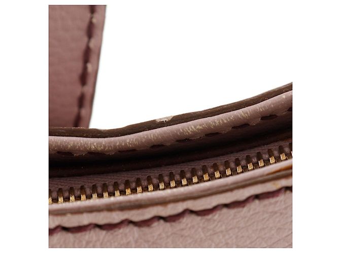 Tod's Leder-Ein-Schulter-Tasche Lila - Ansicht 11
