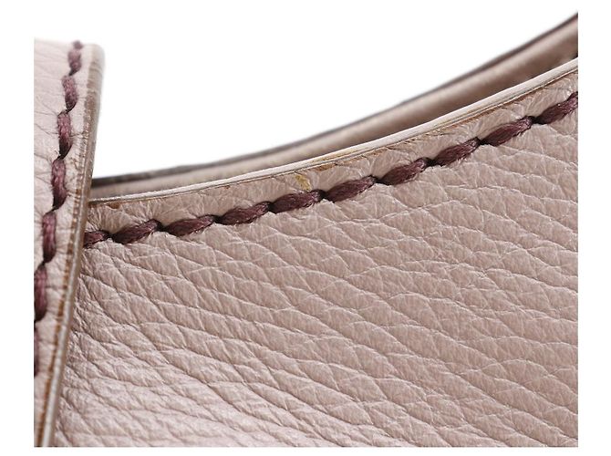 Tod's Leder-Ein-Schulter-Tasche Lila - Ansicht 12