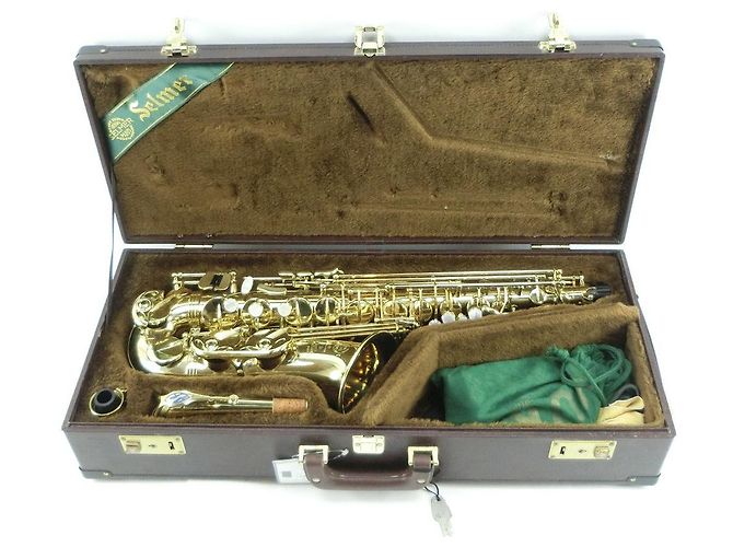 Autre Marque Saxophone Alto Selmer Super Action 80 Série 2 d'occasion Doré - vue 10
