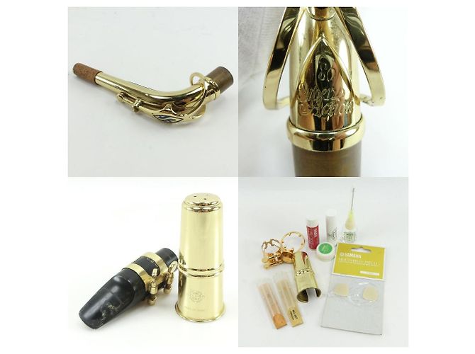 Autre Marque Saxophone Alto Selmer Super Action 80 Série 2 d'occasion Doré - vue 9