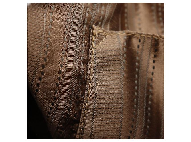 Borsa tote in pelle Salvatore Ferragamo Marrone - vista 3