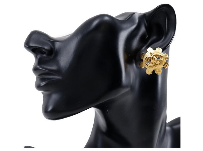 Orecchini Chanel Coco placcati in oro 94P D'oro - vista 2