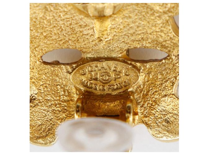 Orecchini Chanel Coco placcati in oro 94P D'oro - vista 5
