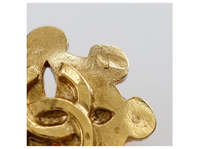 Orecchini Chanel Coco placcati in oro 94P D'oro - vista 6