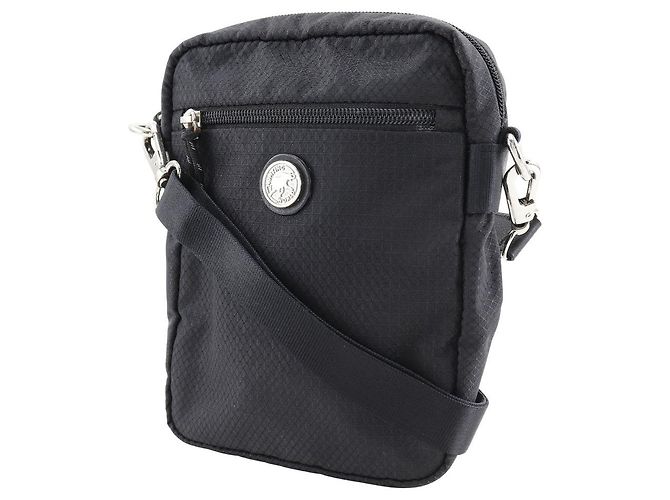 Autre Marque Borsa a spalla in nylon HUNTING WORLD 622101 Nero - vista 2