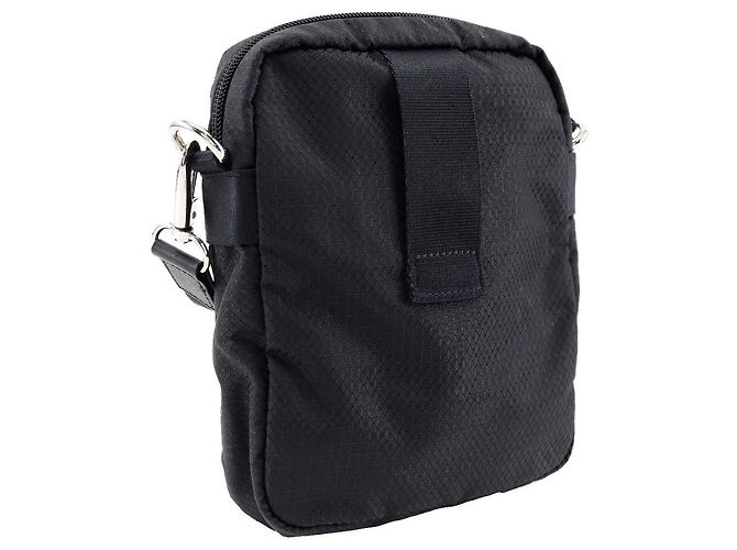 Autre Marque Borsa a spalla in nylon HUNTING WORLD 622101 Nero - vista 3