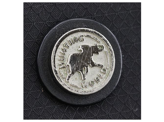 Autre Marque Borsa a spalla in nylon HUNTING WORLD 622101 Nero - vista 7