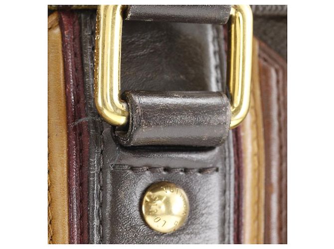 Borsa a mano in tela Monogram Louis Vuitton M95529 Marrone - vista 2