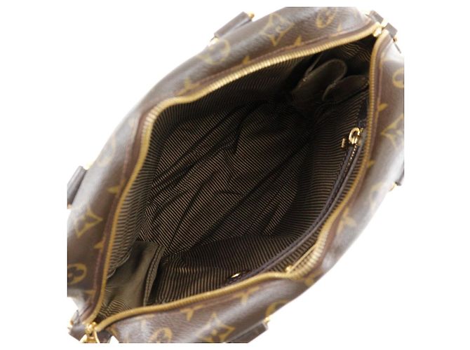 Borsa a mano in tela Monogram Louis Vuitton M95529 Marrone - vista 6