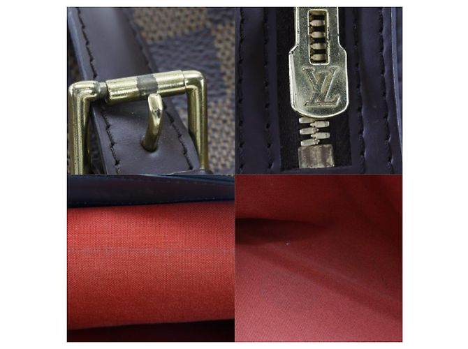 Bolsa de Ombro Chelsea em Canvas Damier Louis Vuitton N51119 Marrom - vista 6