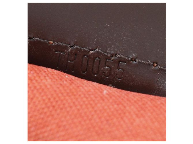 Bolsa de Ombro Chelsea em Canvas Damier Louis Vuitton N51119 Marrom - vista 8