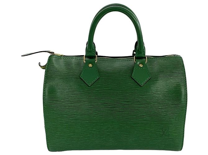 Louis Vuitton Epi Leather Speedy 25 Handbag Green - view 2
