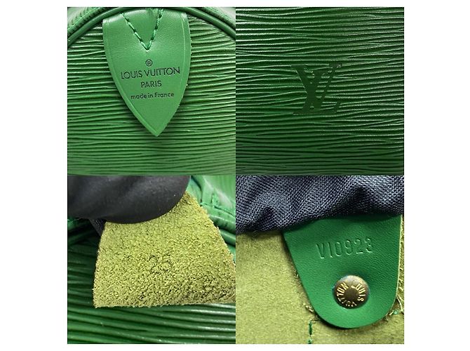 Louis Vuitton Epi Leather Speedy 25 Handbag Green - view 4