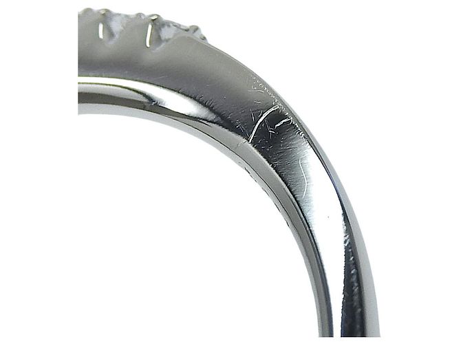 Autre Marque Pt950 Platin-Diamantring 12 Silber - Ansicht 5