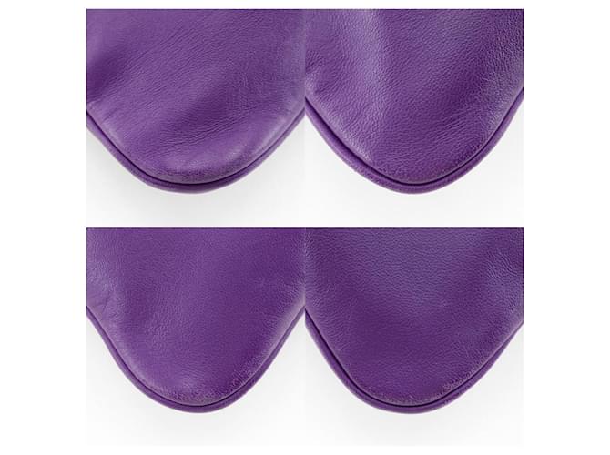 Hermès Borsa a spalla mini Aline Hermes viola Porpora - vista 4